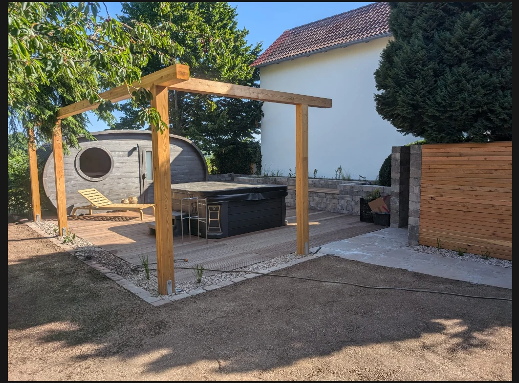 Terrasse und Gartengestaltung